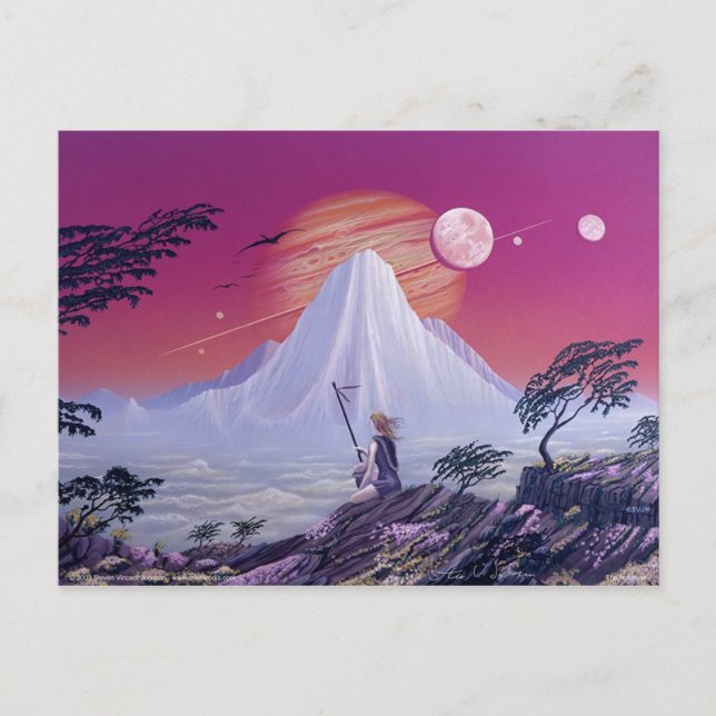 Carte Postale La Chasse (Devant)