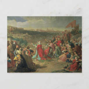 Carte Postale La chute de Grenade en 1492, 1890