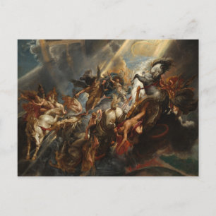 Carte Postale La chute de Phaeton par Peter Paul Rubens (1605)