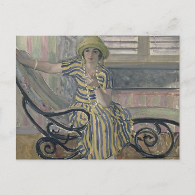 Carte Postale La cigarette (Devant)