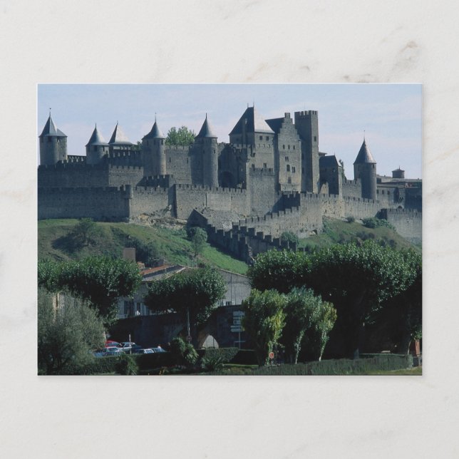 Carte Postale La Cite, Languedoc-Roussillon, Carcassonne, France (Devant)