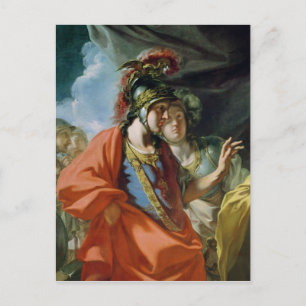 Carte Postale La clémence d'Alexandre le Grand