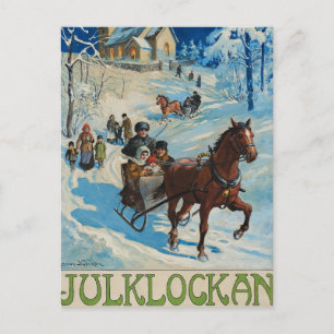 Carte Postale La cloche de Noël par Jenny Nystrom