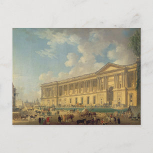 Carte Postale La Colonnade du Louvre. vers 1770