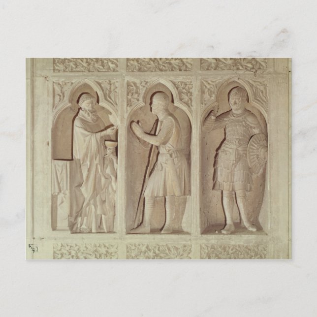 Carte Postale La communion d'un chevalier (Devant)