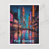 La conception graphique de la promenade du Jersey