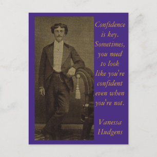 Carte Postale La confiance est la clé