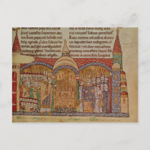 Carte Postale La consécration de l'Église à Cluny