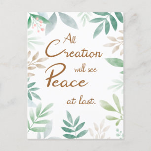 Carte Postale La Convention JW de 2022 chante la paix à Dernier