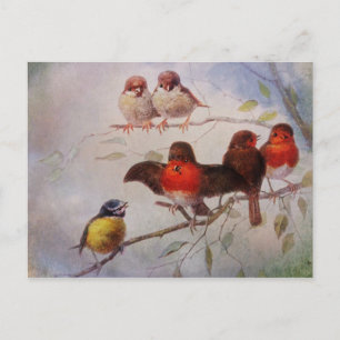 Carte Postale La conversation