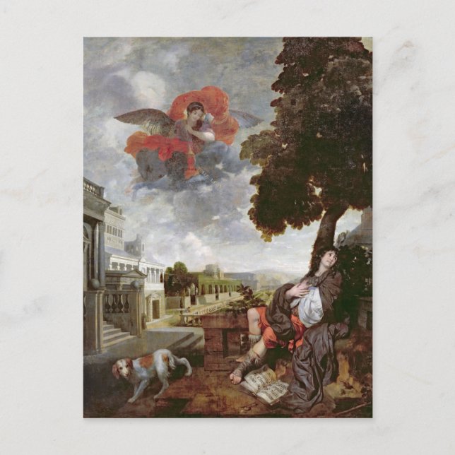 Carte Postale La conversion de St. Augustine, c.1663 (Devant)