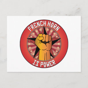 Carte Postale La Corne Française est puissance