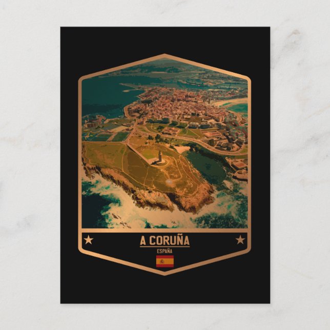 Carte Postale La Corogne (Devant)