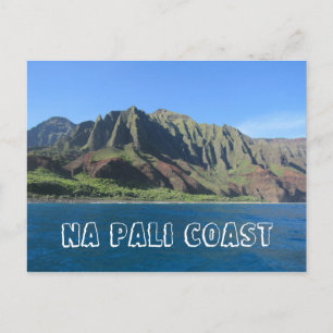 Carte Postale la côte de na pali hawaii