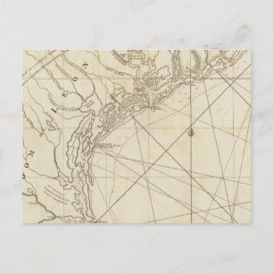 Carte Postale La côte ouest de la Louisiane
