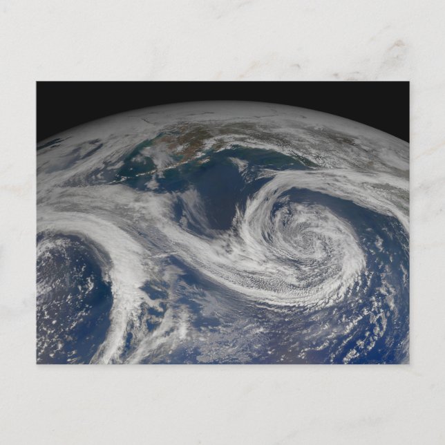 Carte Postale La Côte Sud De L'Alaska Et Le Golfe De L'Alaska. (Devant)