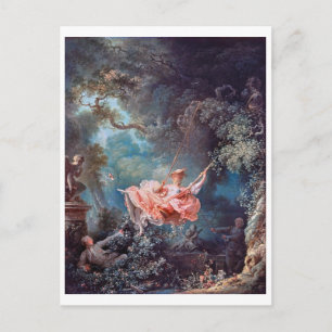Carte Postale La Coupe, Fragonard