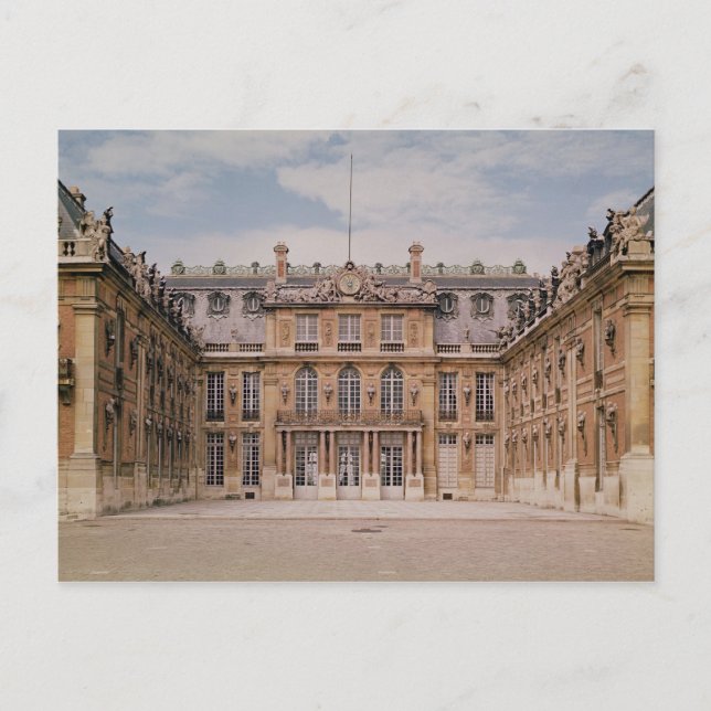 Carte Postale La cour Louis XIII, ou le marbre (Devant)