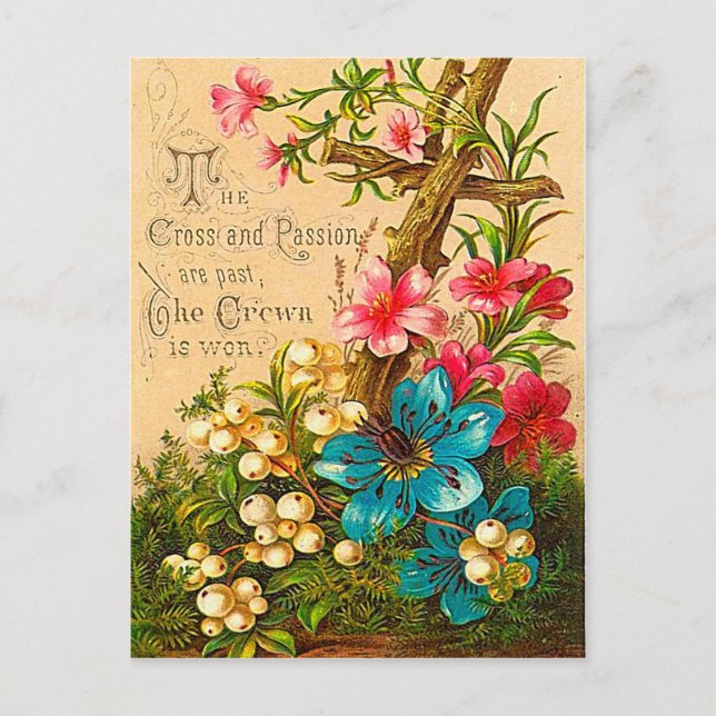 Carte Postale La Couronne est gagnée. (Devant)