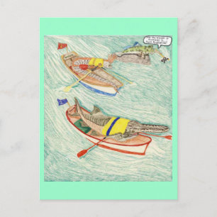 Carte Postale La course