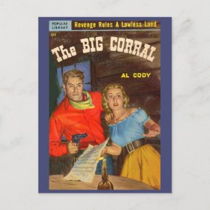 Carte Postale La couverture du Big Corral