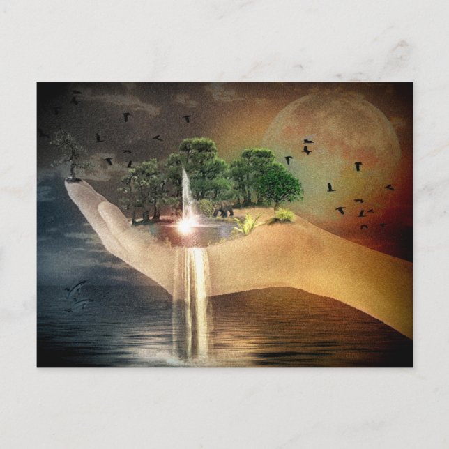 Carte Postale La Création (Devant)