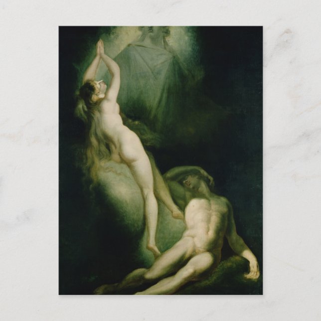Carte Postale La création de Eve, 1791-93 (Devant)