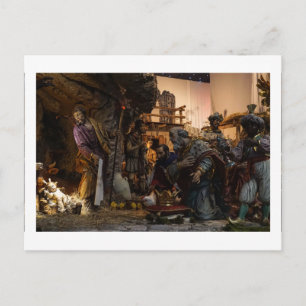 Carte Postale La crèche au Vatican