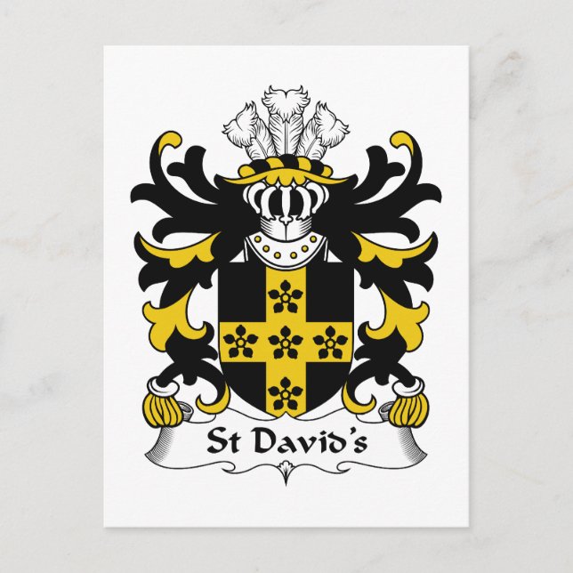 Carte Postale La crête familiale de St David (Devant)