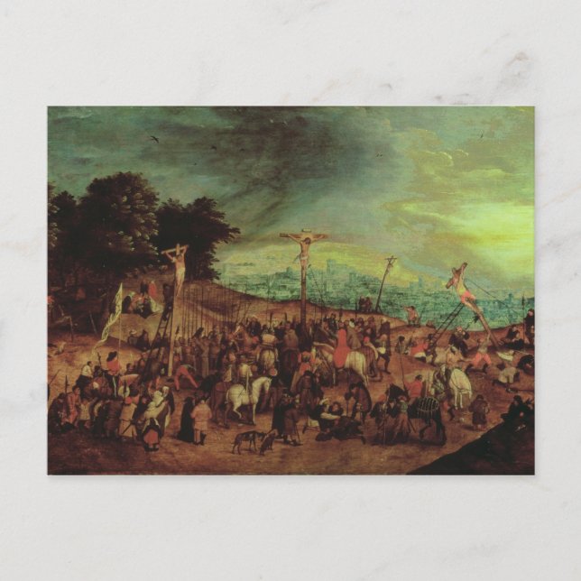 Carte Postale La crucifixion (Devant)