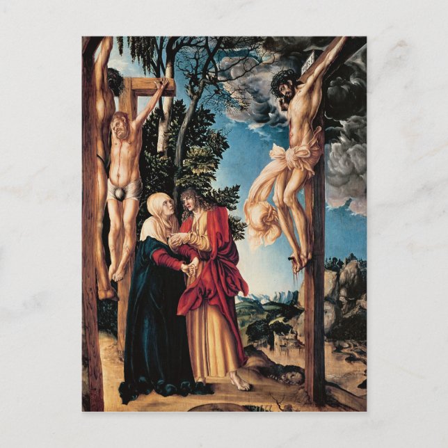 Carte Postale La Crucifixion, 1503 (Devant)