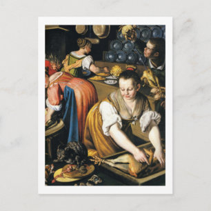 Carte Postale La Cuisine en détail frontière blanche Vincenzo Ca