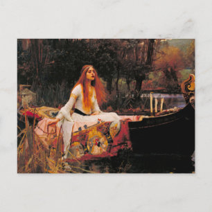 Carte Postale La Dame de Shalott John William Waterhouse