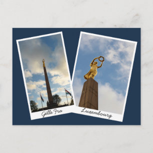 Carte Postale La Dame d'or du Luxembourg