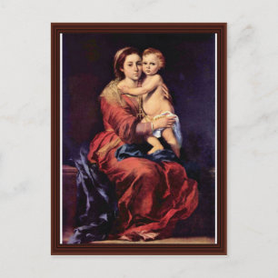 Carte Postale La Dame Du Rosaire