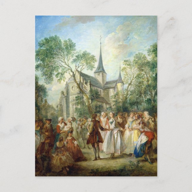 Carte Postale La Danse Mariage (Devant)