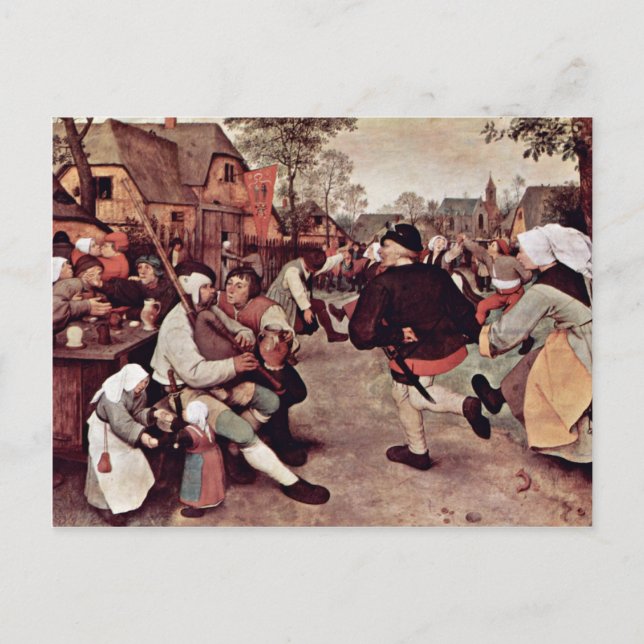 Carte Postale La Danse Paysanne De 0 (Meilleure Qualité) (Devant)