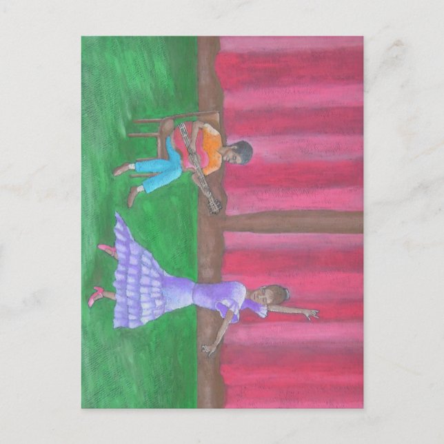 Carte Postale La danseuse (Devant)