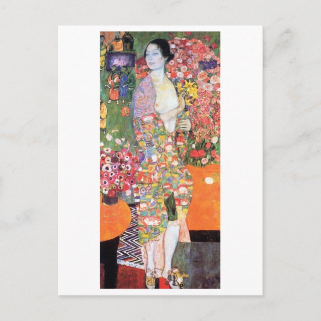 Carte Postale La Danseuse, Gustav Klimt (Devant)