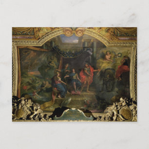 Carte Postale La décision de faire la guerre aux Hollandais