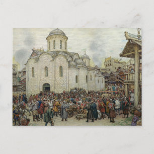 Carte Postale La défense de la ville, 1918