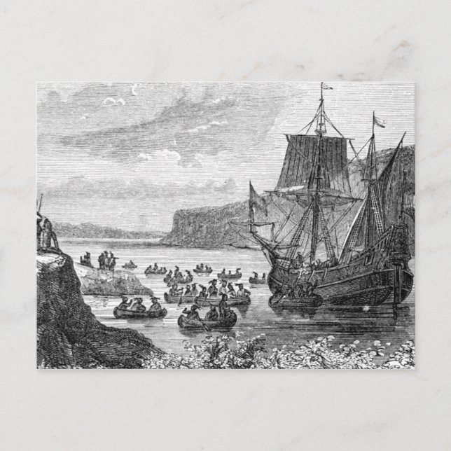 Carte Postale La demi-lune (Devant)