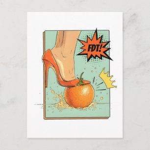 Carte Postale La démocratie n'a pas de rois USA Protestation amé