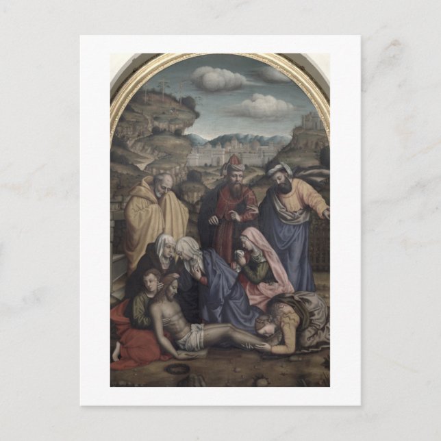 Carte Postale La Déposition (huile sur toile) (Devant)