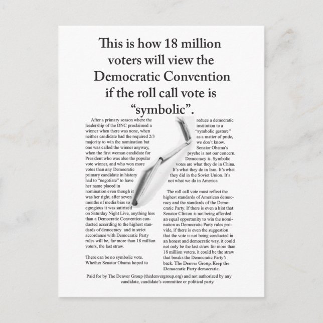 Carte Postale La Dernière paille du groupe Denver (Devant)