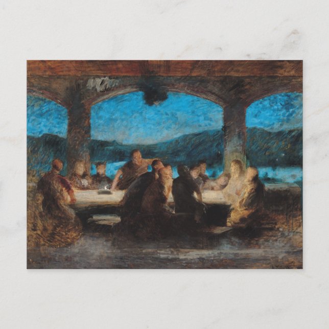 Carte Postale La Dernière soupe 3 (Devant)