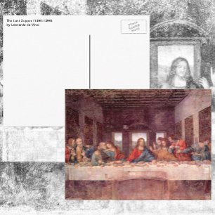 Carte Postale La Dernière soupe de Léonard de Vinci