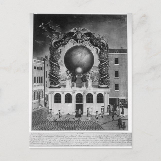 Carte Postale La dette nautique de 1782 (Devant)