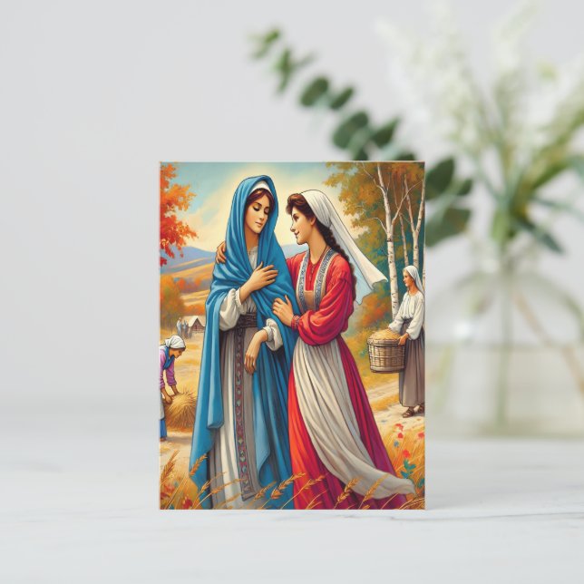 Carte Postale La dévotion de Ruth pour un voyage fidèle (Debout devant)