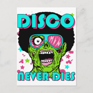Carte Postale La disco ne meurt jamais